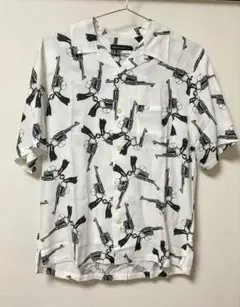 新品　Lサイズ　Y2K　ヒステリックグラマー　BUTTERFLY柄 アロハシャツのサムネイル