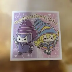 ゆるぎおー　モバイルステッカー　ブラックマジシャン ブラックマジシャンガール