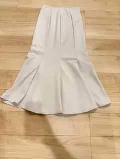 GU マーメイドスカート ロング丈 ホワイトのサムネイル