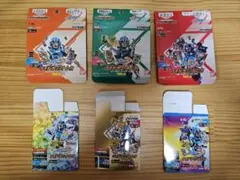空箱 仮面ライダーガッチャード ライドケミートレカ BOX 外箱 6箱 6種