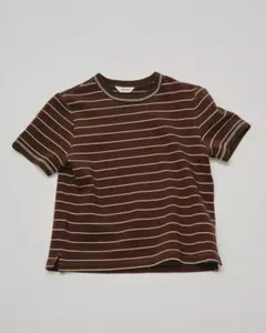 【新品タグ付き】todayful Border Ringer Tee チョコのサムネイル