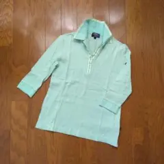 Callaway キャロウェイ ゴルフウエア ミントグリーン 長袖ポロシャツ M