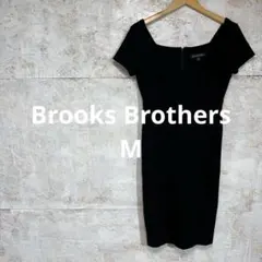 【 7207番】Brooks Brothers 半袖ワンピース ブラックのサムネイル