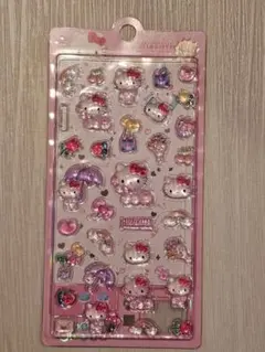 ハローキティ 日本未発売 3Dステッカー