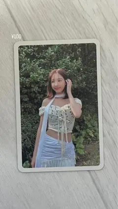 twice トレカ　ナヨン　特典　with you-th