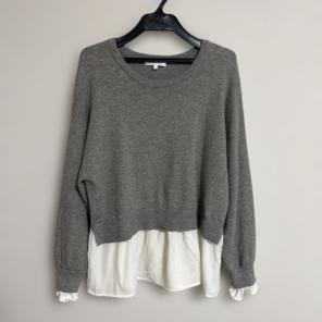GLOBAL WORK グレー ニットセーター M