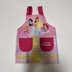 ディズニー プリンセス キッズ エプロン