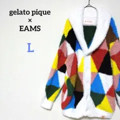EAMES ジェラートピケコラボ　ルームパーカー　メンズ　Lサイズ EAMES GELATO PIQUE ルームウェア ジェラピケ パーカー - メルカリ