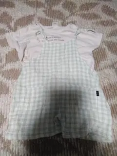 子供服 Tシャツ＆ショートオール 80cm