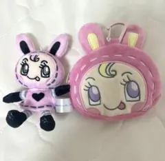 メゾピアノ ナルミヤ ベリエちゃん フェイスポーチ マスコットのサムネイル