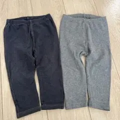 UNIQLOレギンス2点セット　80センチ
