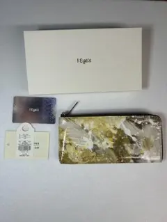 I Eye's 家路の町 _薄マチLファスナー長財布　美品のサムネイル