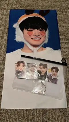 TREASURE ジュンギュ　スローガン　トレカ　キーホルダー　セット