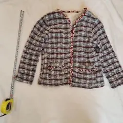 Zara Girls ツイードジャケット サイズ128cm