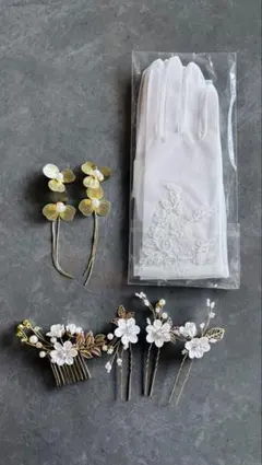 【3点セット】結婚式　アクセサリー