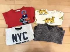 キッズ　トレーナー　スウェット　100〜110 3点セットのサムネイル