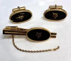 ジャイアンツ　読売巨人軍　83年セリーグ優勝記念品　カフスボタン　ネクタイピン