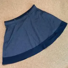 極美品Used☆アディダスゴルフ　メッシュロゴ　ゴルフスカートL