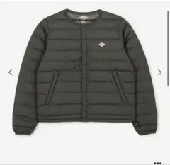 DANTON | クルーネックインナーダウンジャケットBLACK系1ダークグレー