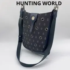 HUNTING WORLD ハンティングワールド ショルダーバッグ ネイビーのサムネイル
