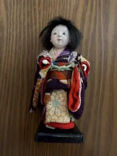 昭和レトロ 宮崎県特産 郷土玩具『ひえつき人形』椎葉村 民謡 民芸品
