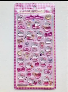 【正規品】ボンボンドロップシール ハローキティ ピンク