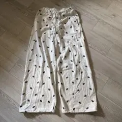 frankygrow 抽象線パターン ロングパンツLL - メルカリ
