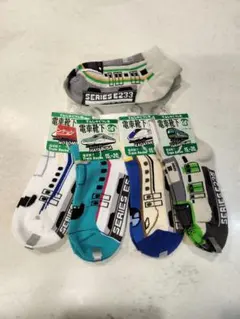 [新品未使用] 電車靴下 Train Socks 15～20センチ 5足セット