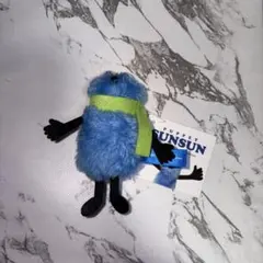 パペットスンスン ぬいぐるみマスコット winter ver マフラー 緑