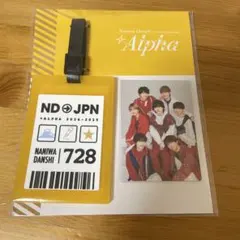 なにわ男子　ラゲッジタグ　3点セット なにわ男子ラゲッジタグ韓国ver.