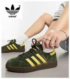 adidas Specialist グリーン/イエロー スニーカー