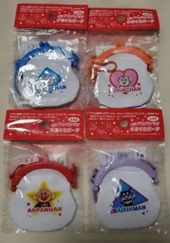 アンパンマン ミニ がまぐちポーチ 全4種