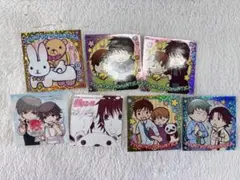 匿名配送】純情ロマンチカ 世界一初恋 ステッカー シール 栞 レア