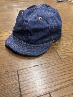 D AND H ネップ入りライトデニムキャップ