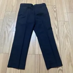 新品未使用☆コムサイズム　黒フォーマルパンツ④110㎝