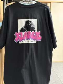 XLARGE ゴリラグラフィック Tシャツ ブラック
