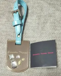 未使用 Samantha Thavasa Deluxe プレート型ベルトチャーム