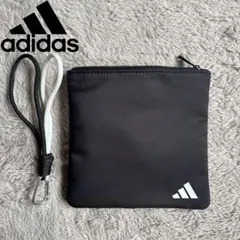 【新品未使用】adidas 店舗 限定配布 ポーチ 小物入れ ブラック