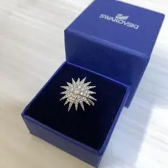 SWAROVSKI 約12号　スターモチーフ リングのサムネイル