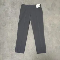 【新品】ユニクロ 感動パンツ コットンライク グレー 79×73 ストレッチ