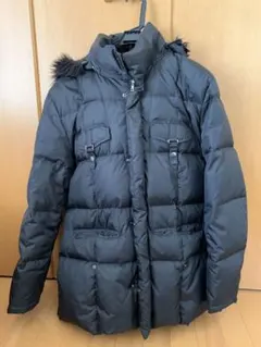 最終処分！ 美品　COMME CA ISM ブラックダウンジャケット Lサイズ