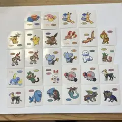 ポケモンパン デコキャラシール 28枚