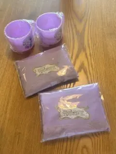 【未開封】ディズニーファンタジースプリングスホテル エコバッグとコップのサムネイル