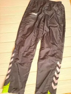 hummel グレー ウィンドブレーカーパンツ