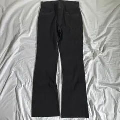 00's vintageフレアデニム 黒 フェミニン y2k グランジ系