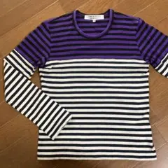 【COMME des COMME des GARÇONS】ボーダーＴシャツのサムネイル