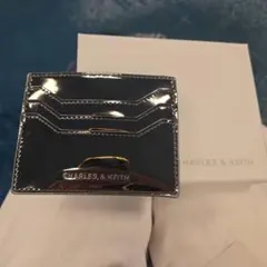 CHARLES & KEITH☆海外購入☆日本購入不可のデザイン☆ダークシルバー