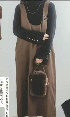 しまむら talbyyumi ジャンパースカート L