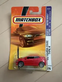 Matchbox '08 Honda Civic Type R ミニカー