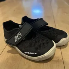 키즈 뉴발란스 앰피비어스 샌들 블랙 14.5cm